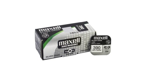bateria srebrowa mini Maxell 390 / SR1130SW / SR54