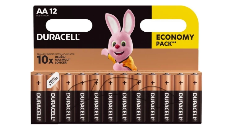 12 x bateria alkaliczna Duracell Basic LR6 AA (blister)