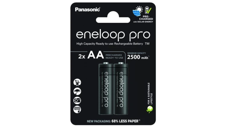 Akumulator NiMH R6 / AA 2500mAh 1,2V Eneloop PRO BK-3HCDE/2BE (2 szt.)