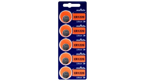 5 x bateria litowa mini Murata CR1220