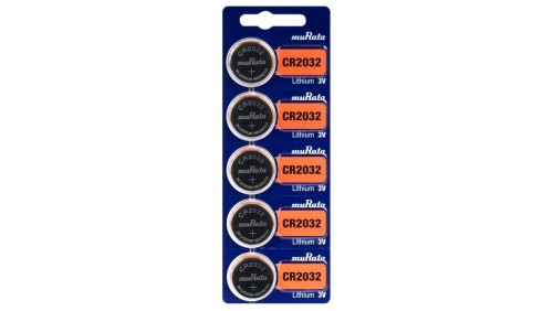 5 x bateria litowa mini Murata CR2032