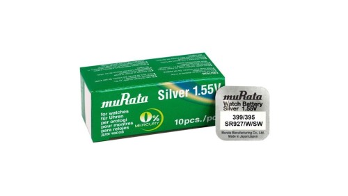 bateria srebrowa mini Murata 395 / 399 / SR927SW / SR927W / SR57