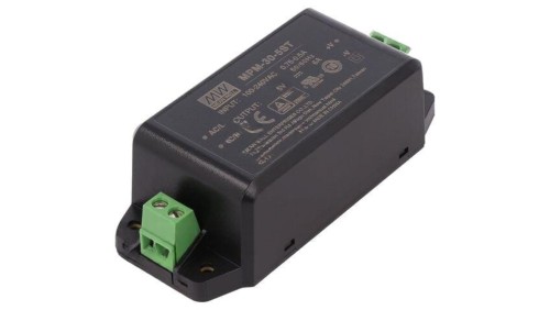 MPM-30-5ST Zasilacz impulsowy do wbudowania modułowy 30W 5VDC 6A