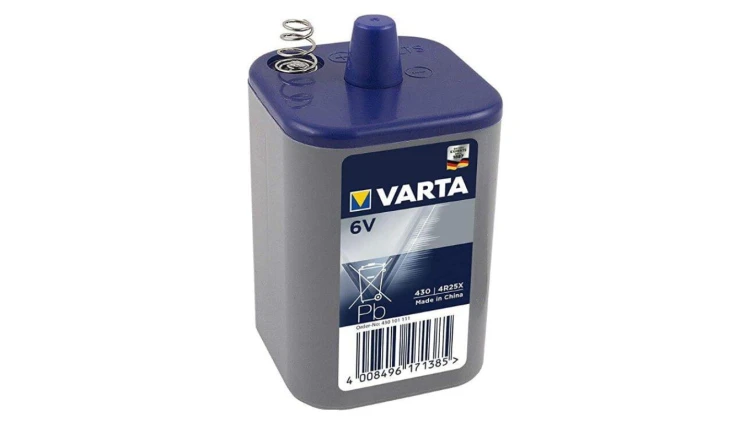 1 x bateria Varta 4R25X (taca)