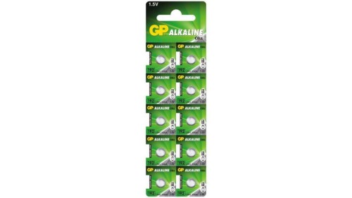 10 x bateria alkaliczna mini GP 192 / G3 / AG3 / L736 / LR41 / V3GA
