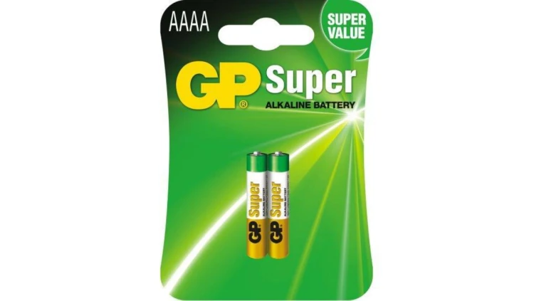 2 x bateria GP Super AAAA / LR61 / 25A / LR8D425 / MN2500 / MX2500 / E96 EAN: 4891199058615