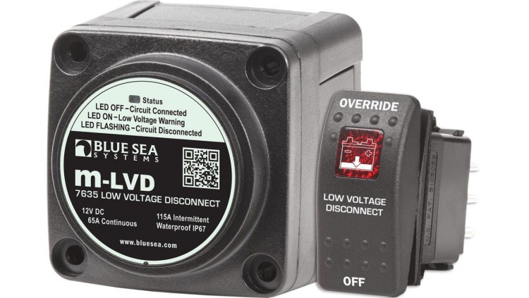 Blue Sea m-LVD Low Voltage Disconnect