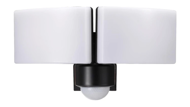 Naświetlacz LED z dwoma panelami świecącymi AKRON2, 40W, 3200lm, IP65 naturalna barwa 4000K, z czujnikiem PIR