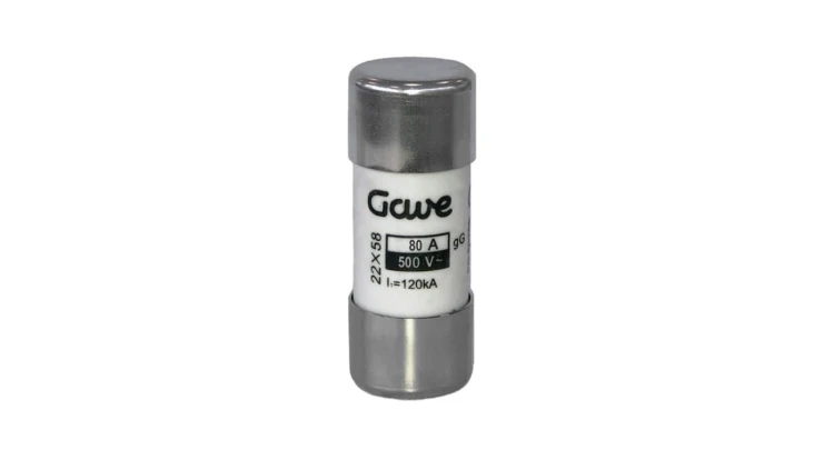 Wkładka topikowa cylindryczna CH 22x58 gG 80A/500V, 32F80GL