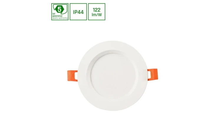 DURE 3 MAX DOWNLIGHT 18W WW 230V 110st IP44 IK06 Fi190x30 BIAŁY okrągły 5 lat gwarancji