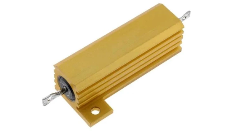 Rezystor drutowy z radiatorem przykręcany 50W 15 Kohm 3-1630186-3
