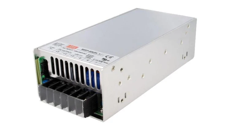 MSP-600-5 Zasilacz impulsowy do wbudowania modułowy 600W 5VDC 120A