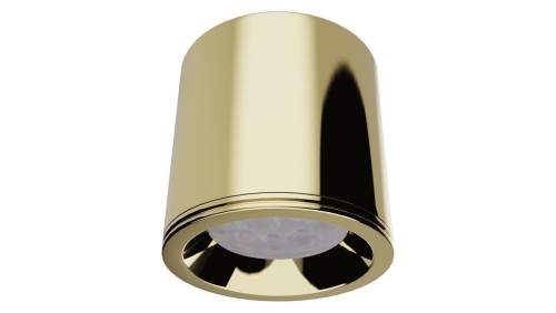 MAXLIGHT C0217 LAMPA SUFITOWA FORM ZŁOTA GU10 IP65