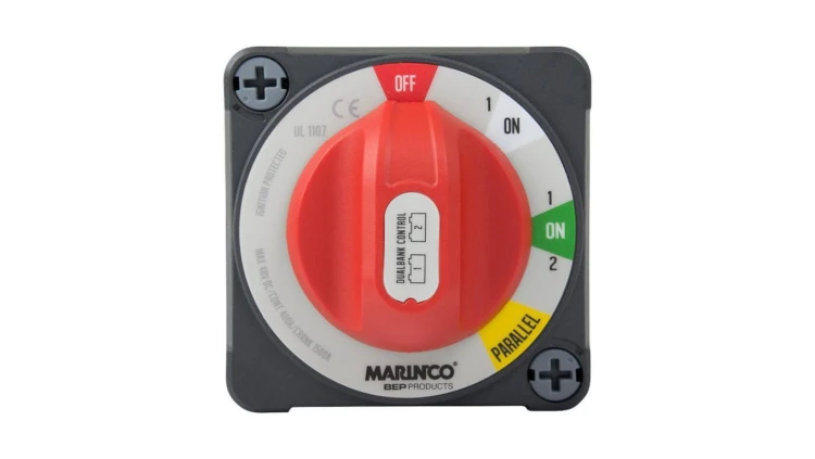 Wyłącznik dwóch banków baterii IP67 400A serii EZ Mount BEP 772-DBC-EZ
