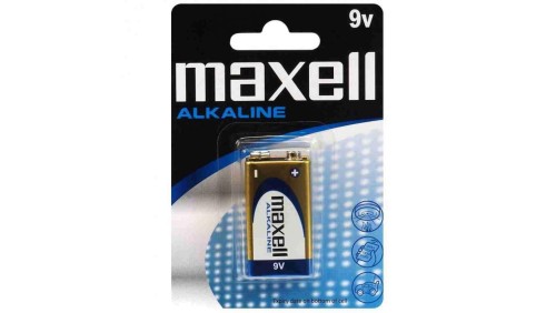 bateria alkaliczna Maxell Alkaline 6LR61 / 9V - 1 sztuka