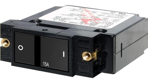 Blue Sea wyłącznik A-Series Flat Rocker - jednobiegunowy 15A