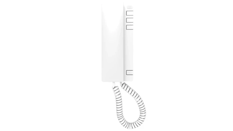 Unifon cyfrowy INS-UP910 (następca INS-UP720BX) do instalacji 2-żyłowej, magnetyczne odkładanie, regulacja dzwonienia UP910