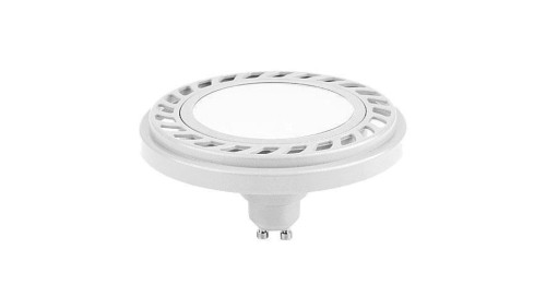 Żarówka ES111 gu10 led 9W NW Ściemnialna neutralna biała AR111 biała obudowa W/NW