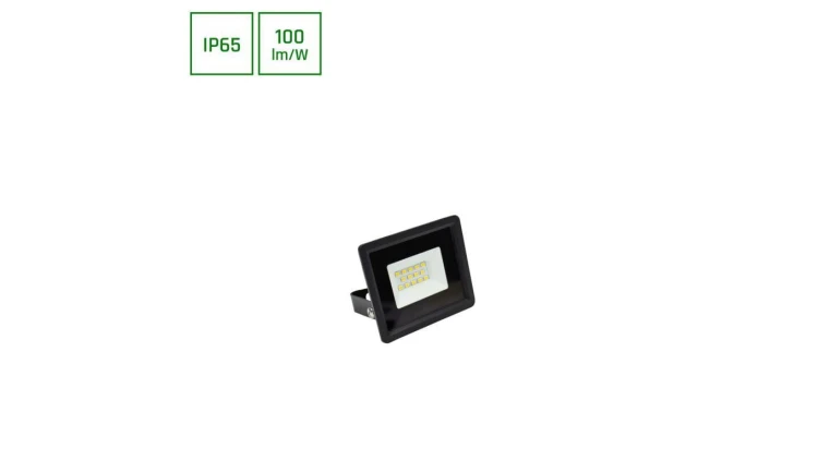 NOCTIS LUX 3 NAŚWIETLACZ 10W CW 230V IP65 90x75x27mm CZARNY