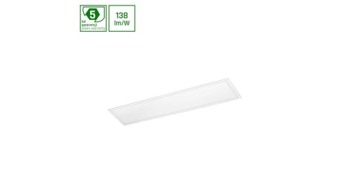 ALGINE PANEL BACKLIGHT WITH PHILIPS DRIVER 40W CW 230V 120st IP20 300x1200x26 BIAŁY 5 lat gw.
