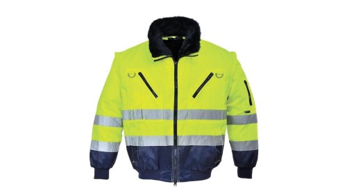 KURTKA OSTRZEGAWCZA OCIEPLANA PILOT 3W1 PJ50 ROZMIAR XL