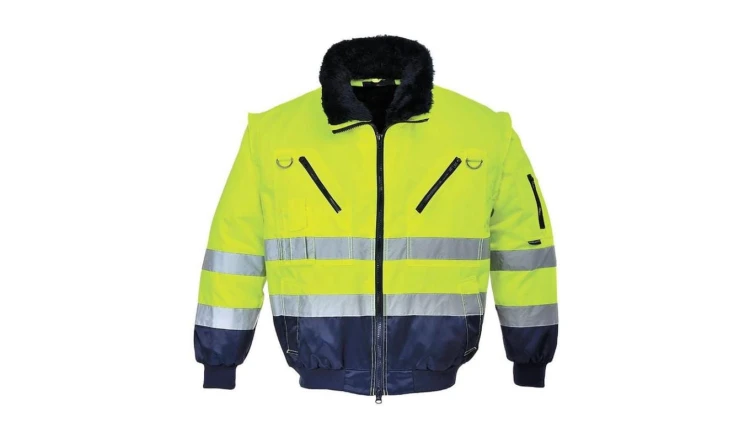 KURTKA OSTRZEGAWCZA OCIEPLANA PILOT 3W1 PJ50 ROZMIAR XL