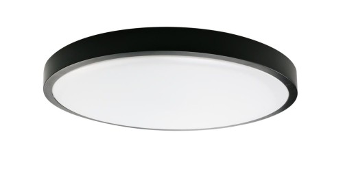 Oprawa LED Plafoniera SPHERE 18W 1850lm ciepła/naturalna/zimna IP44 CCT, czarny ring