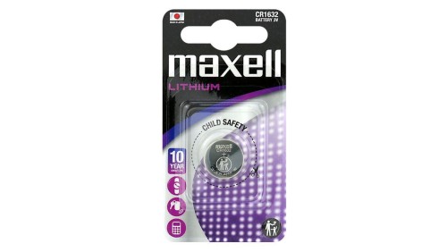 1 x bateria litowa mini Maxell CR1632