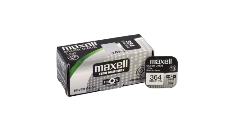 bateria srebrowa mini Maxell 364 / SR621SW / SR60