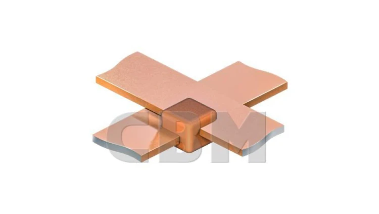 CBM WELD forma do połączenia - zgrzewanie egzotermiczne krzyżowe punktowe bednarki 25x4 z 30x4