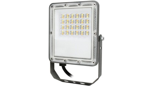 Naświetlacz LED PRAJNA 20W 1800lm 3000-4000-6500K IP65 szary KAFLER