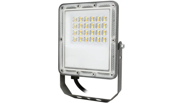Naświetlacz LED PRAJNA 20W 1800lm 3000-4000-6500K IP65 szary KAFLER