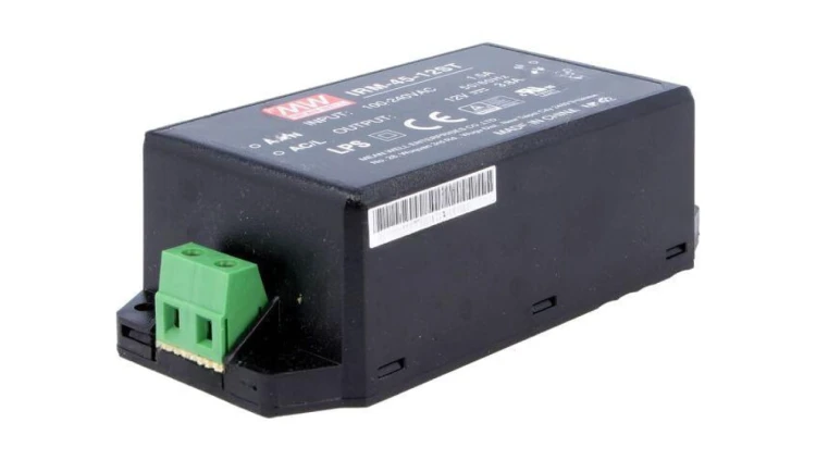 IRM-45-12ST Zasilacz impulsowy do wbudowania modułowy 45,6W 12VDC 3,8A
