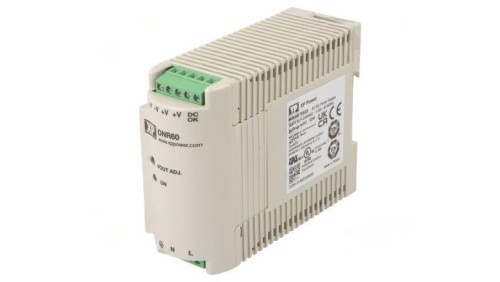Zasilacz impulsowy: na szynę DIN, 60W, 5VDC, 10A, 85-264VAC