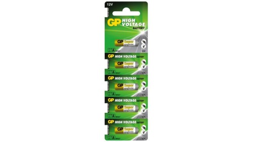 5 x bateria do pilota samochodowego GP 27A MN27