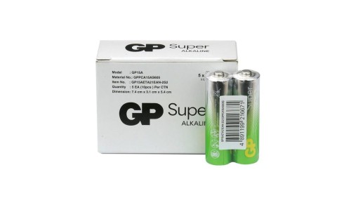 10 x bateria alkaliczna GP Super Alkaline G-TECH LR6 / AA