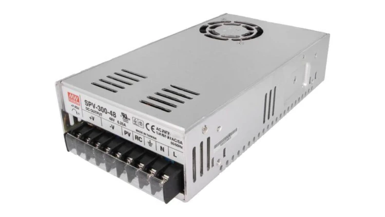 SPV-300-48 Zasilacz impulsowy do wbudowania programowalny 300W 48VDC 6,25A