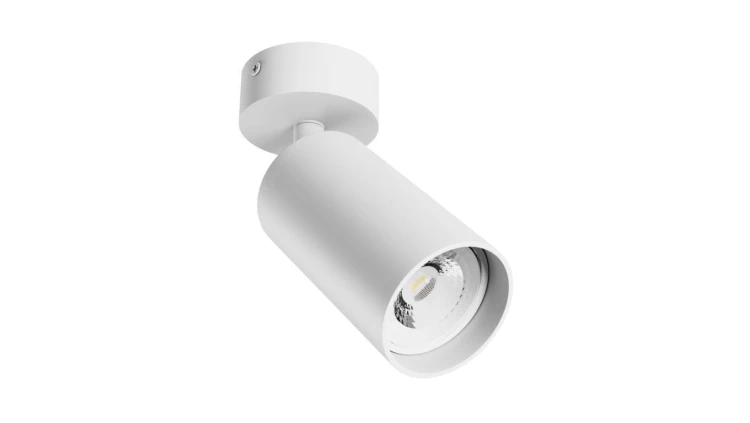 SQUALLA VARIOSA GU10 KINKIET 230V IP20 55x100x165MM BIAŁY OKRĄGŁA