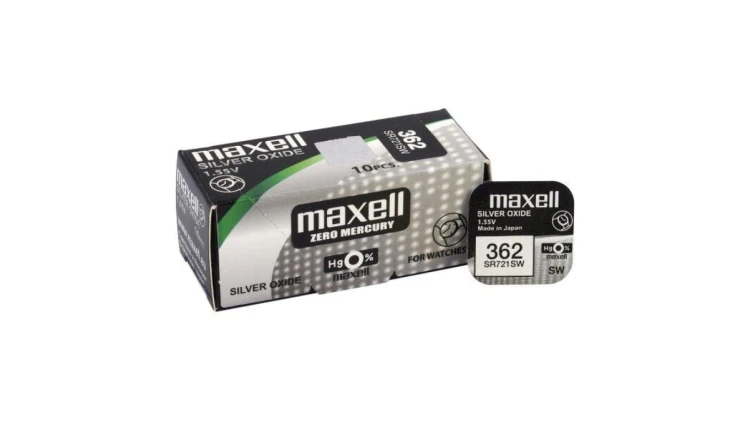 bateria srebrowa mini Maxell 362 / SR721SW / SR58