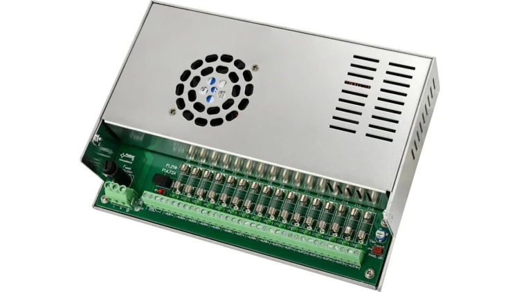 Zasilacz impulsowy wielowyjściowy do zabudowy PSDC-12V16X1A 12V/15A/16x1A