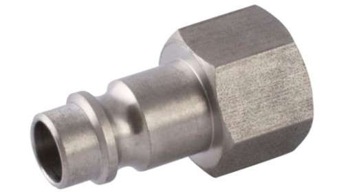 Adapter gwintowany prosty gwint – rura RS PRO 1/2 in Female rodzaj Żeński Gwintowany, rura Stal 1/2in