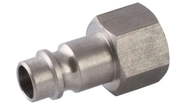 Adapter gwintowany prosty gwint – rura RS PRO 1/2 in Female rodzaj Żeński Gwintowany, rura Stal 1/2in