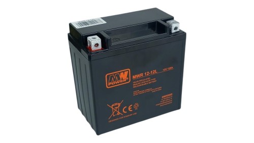 Akumulator VRLA MOTO AGM 12V 12Ah MWR 12-12L