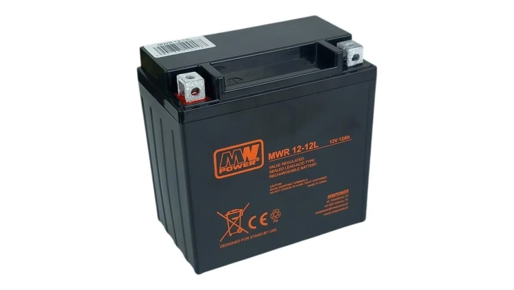 Akumulator VRLA MOTO AGM 12V 12Ah MWR 12-12L