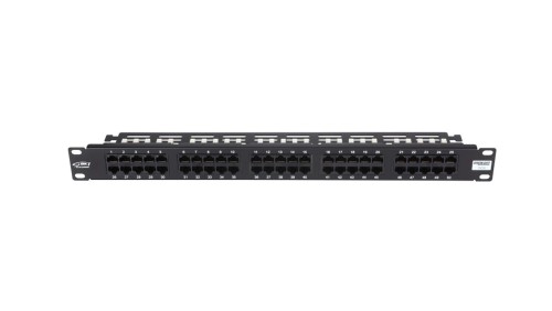 Patch panel telefoniczny ISDN 50xRJ45, 1U, 19 11300011