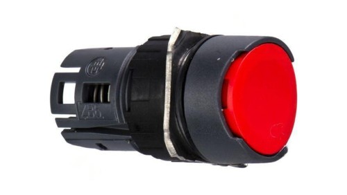 ZB6AA4 Przełącznik przyciskany 16mm Poz.stab 1 czerwony Poz 2