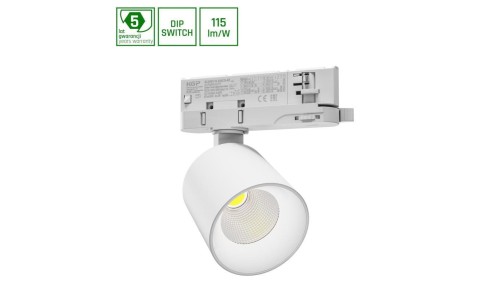 ARTEMIDA MINI 6.5-20W NW 230V 36, 60st. IP20 Ra90 75x78x110 BIAŁY 5 lat gwarancji z regulacją mocy
