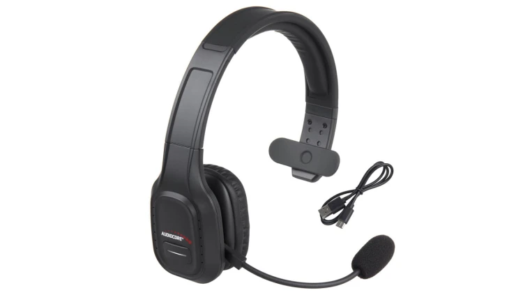 Słuchawki bluetooth call center z mikrofonem Audiocore, QCC3020, ANC, AVRCP, A2DP, HSP, HFP, kodek SBC AAC, AC864