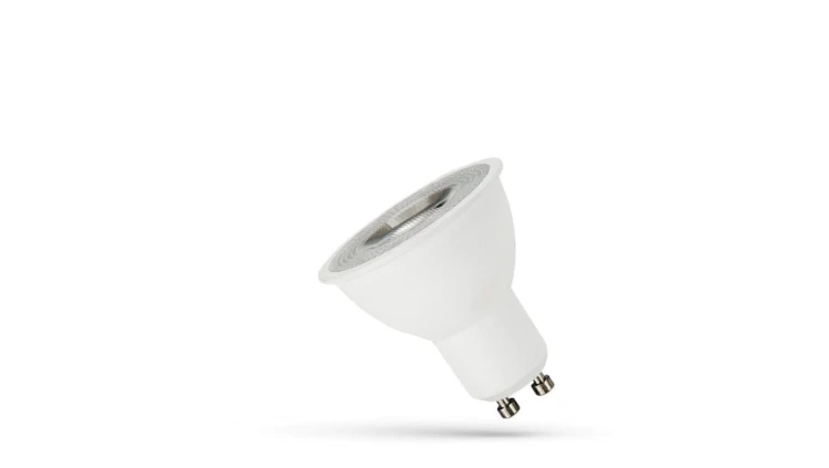 LED GU10 230V 4W SMD 55st WW z soczewką SPECTRUM