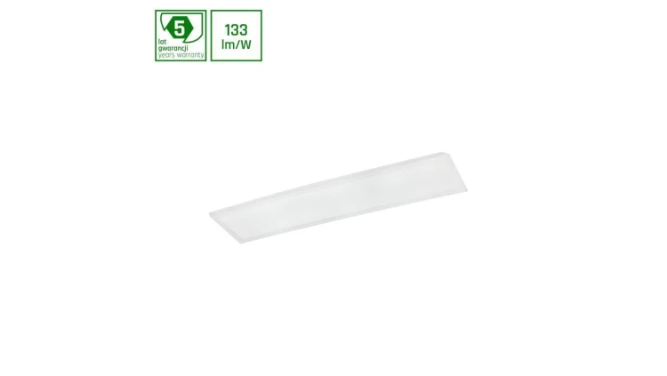ALGINE PANEL BACKLIGHT 40W CW 230V 120st IP20 300x1200x32 BIAŁY 5 lat gw.
